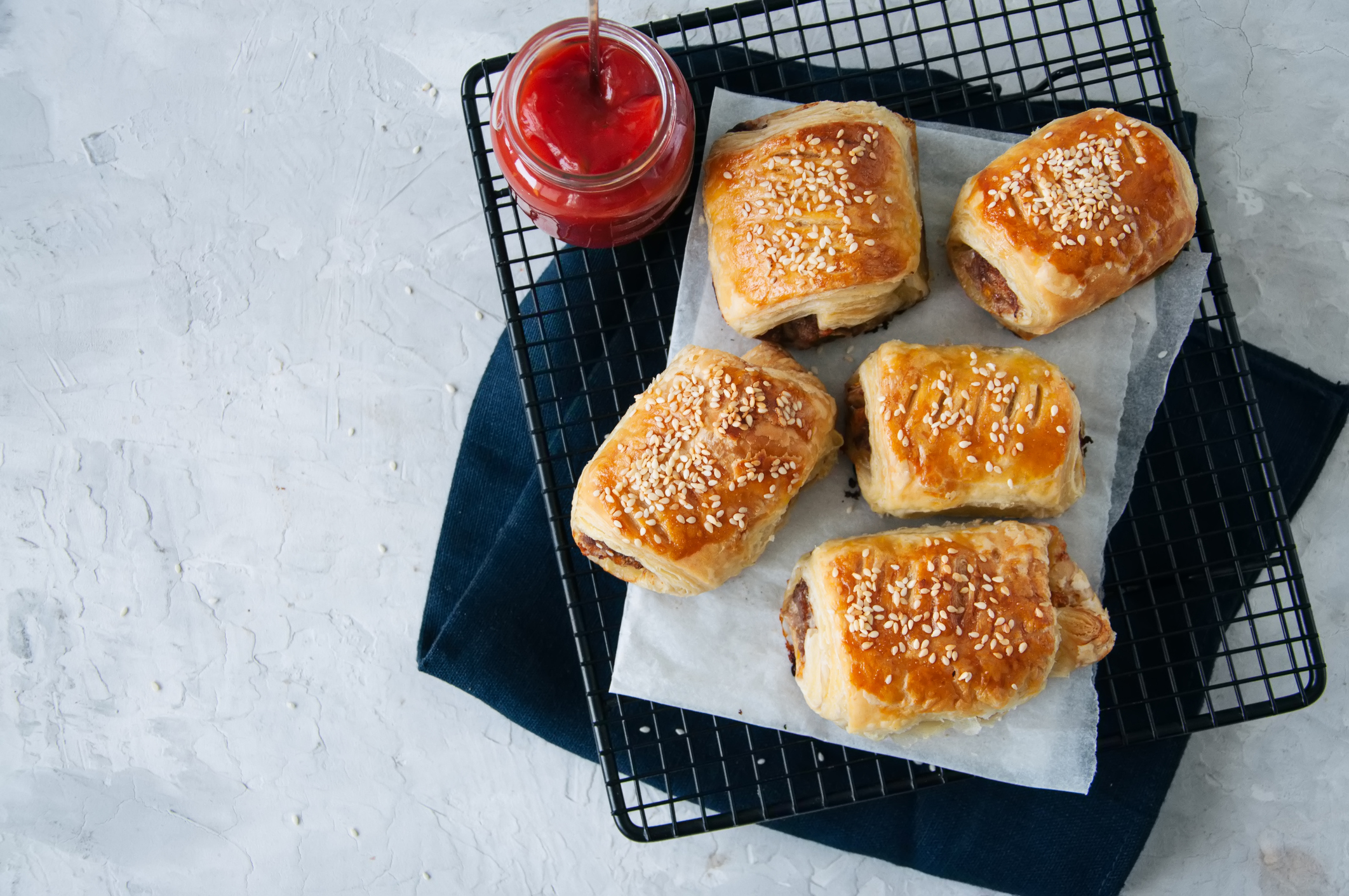 Italian sausage rolls recipe