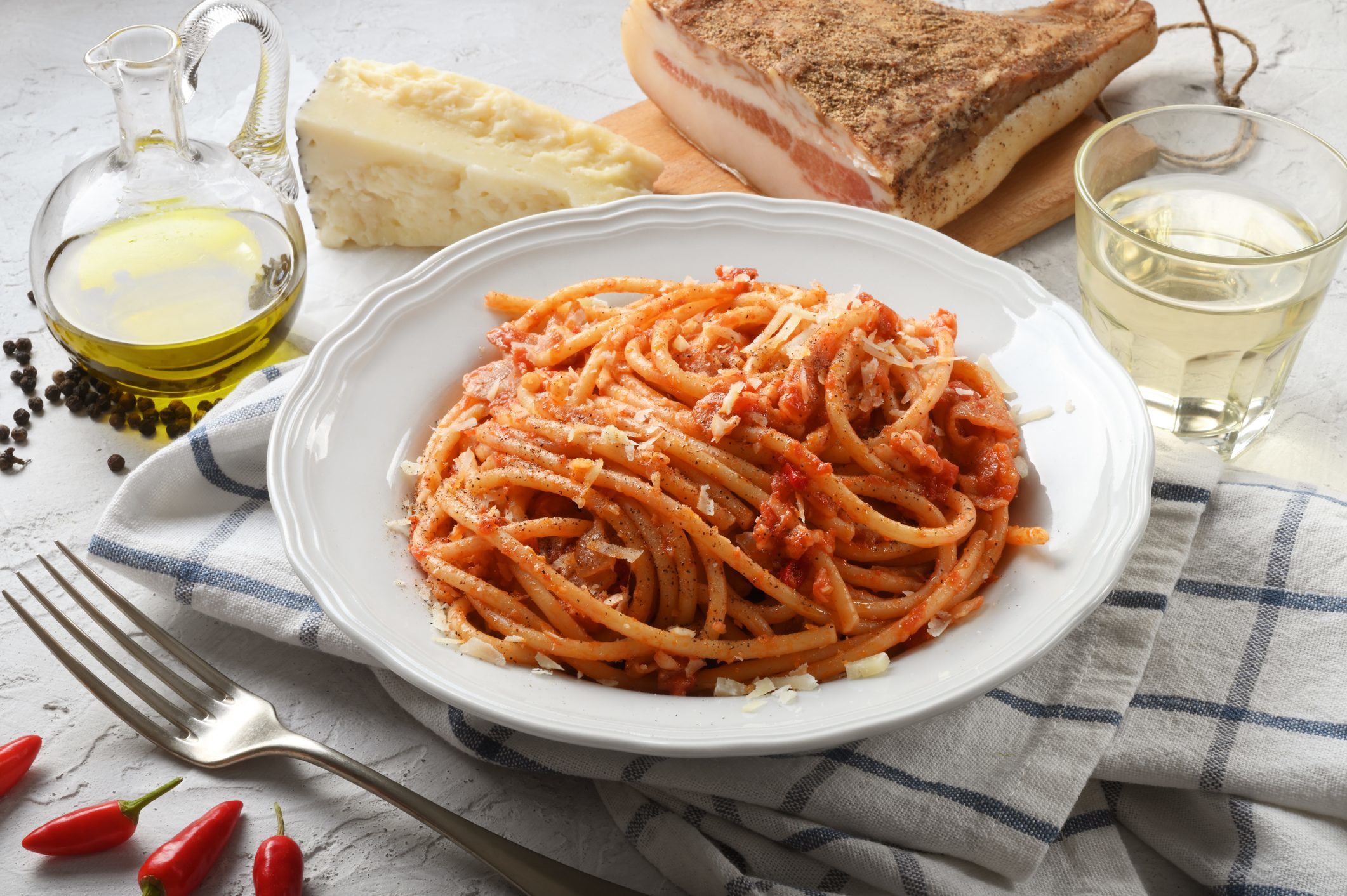 Bucatini all’amatriciana