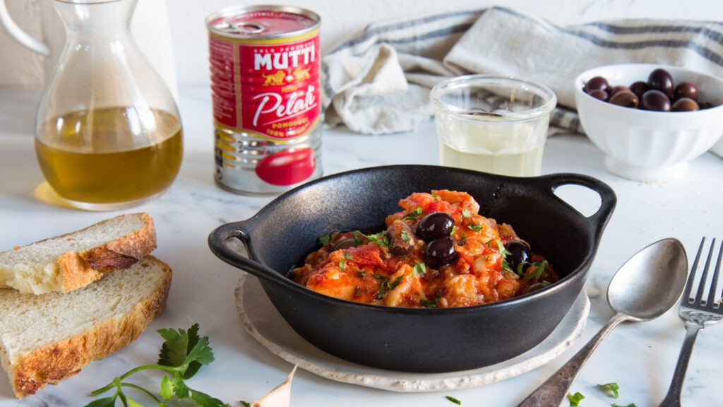 Livornese-Style Salt Cod