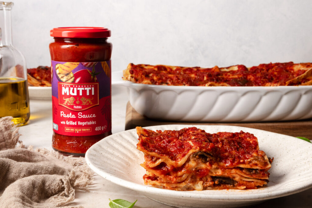 Vegetable Lasagna with Red Sauce