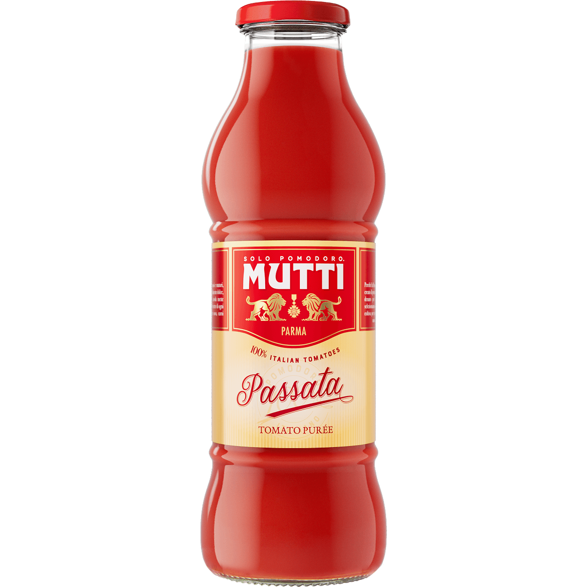 Mutti Passata in a 700g glass bottle