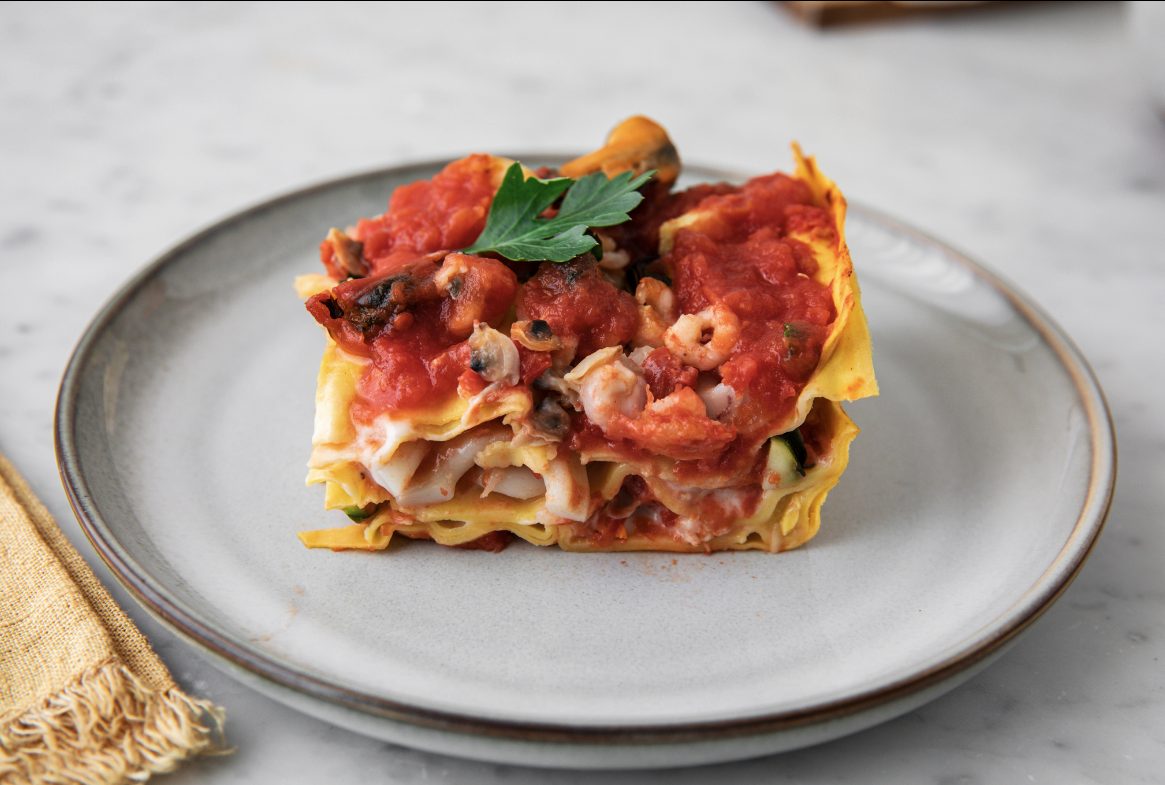 Seafood Lasagna