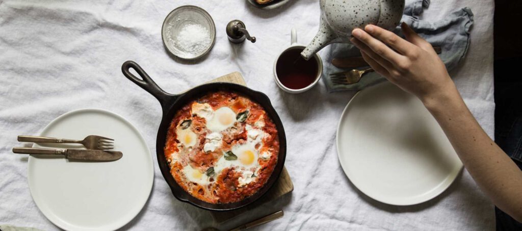 Spanish Baked Eggs