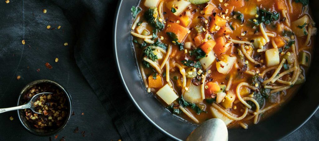 Vegan minestrone recipe