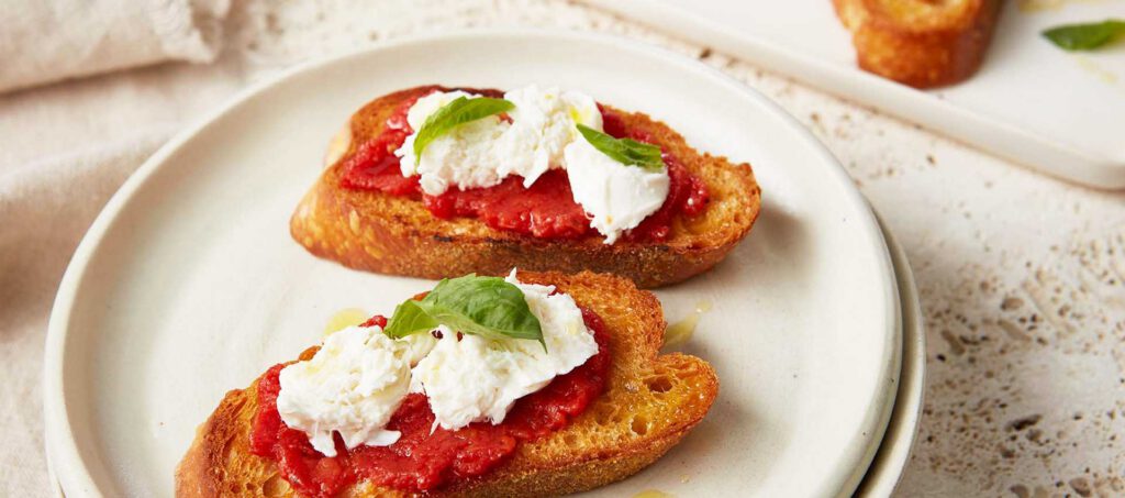 Mutti Bruschetta appetizer