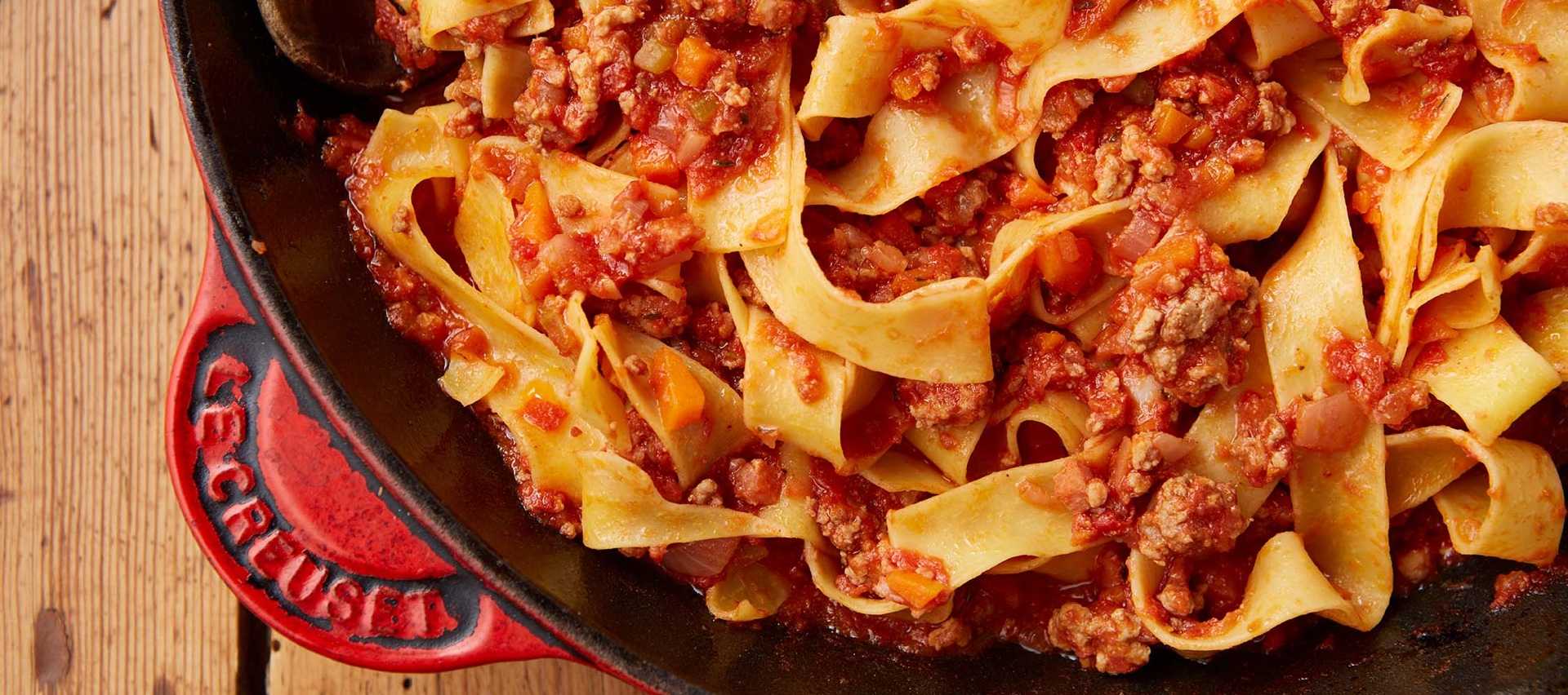 Tagliatelle alla Bolognese