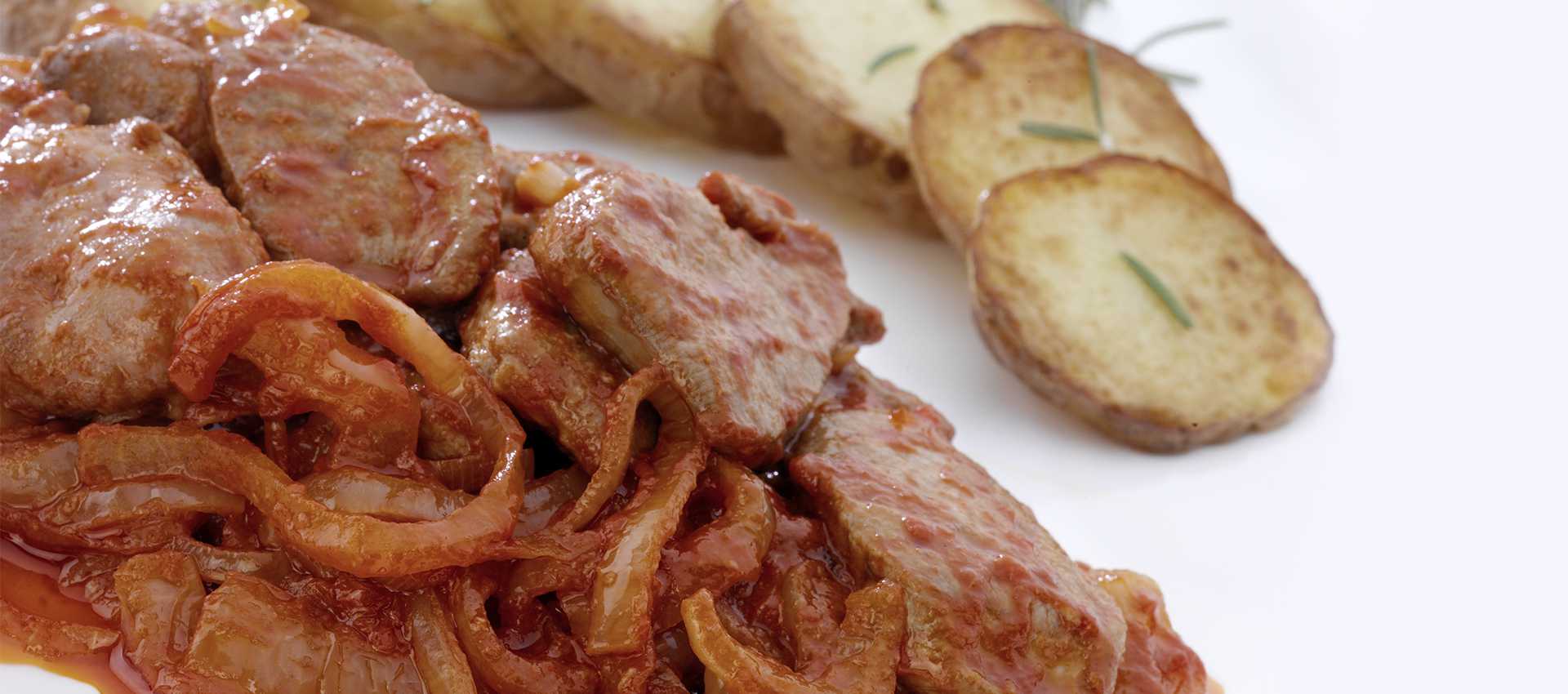 Calf liver recipe with Mutti double concentrated tomato paste