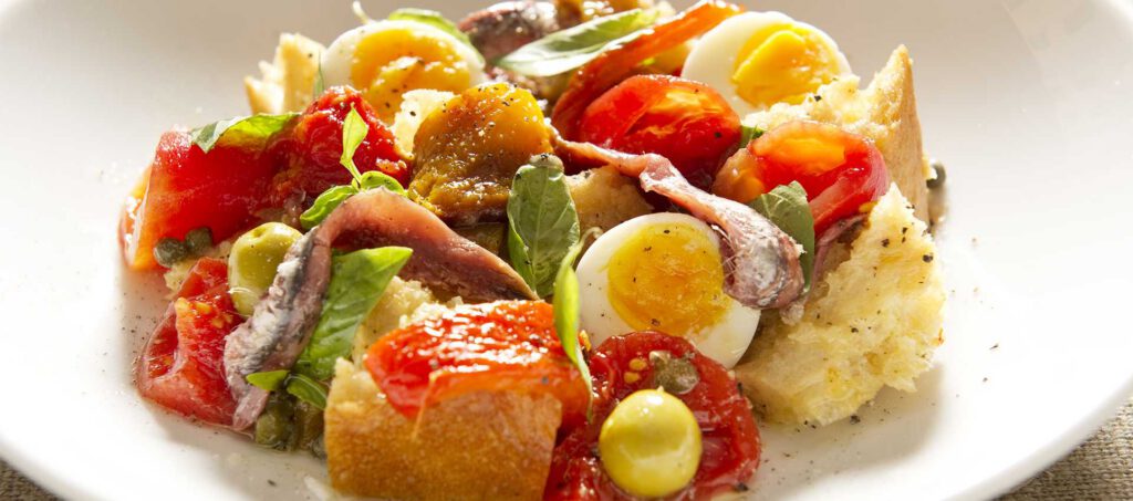 Panzanella bread salad