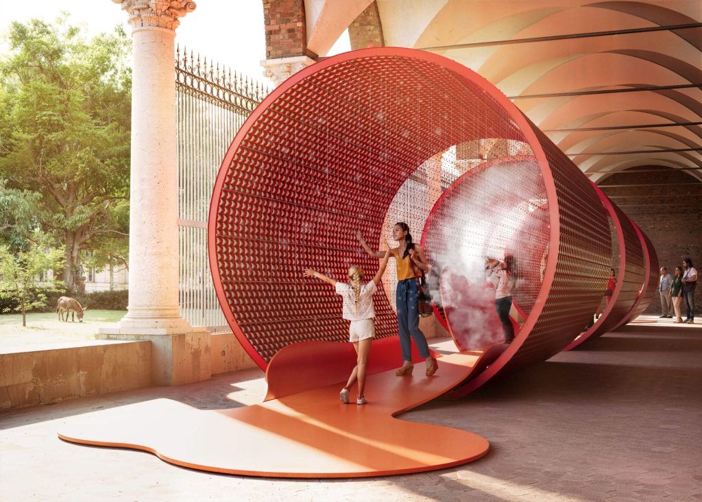 Fuorisalone 2026 – Mutti presents house of polpa: twenty thousand cans become circular architecture