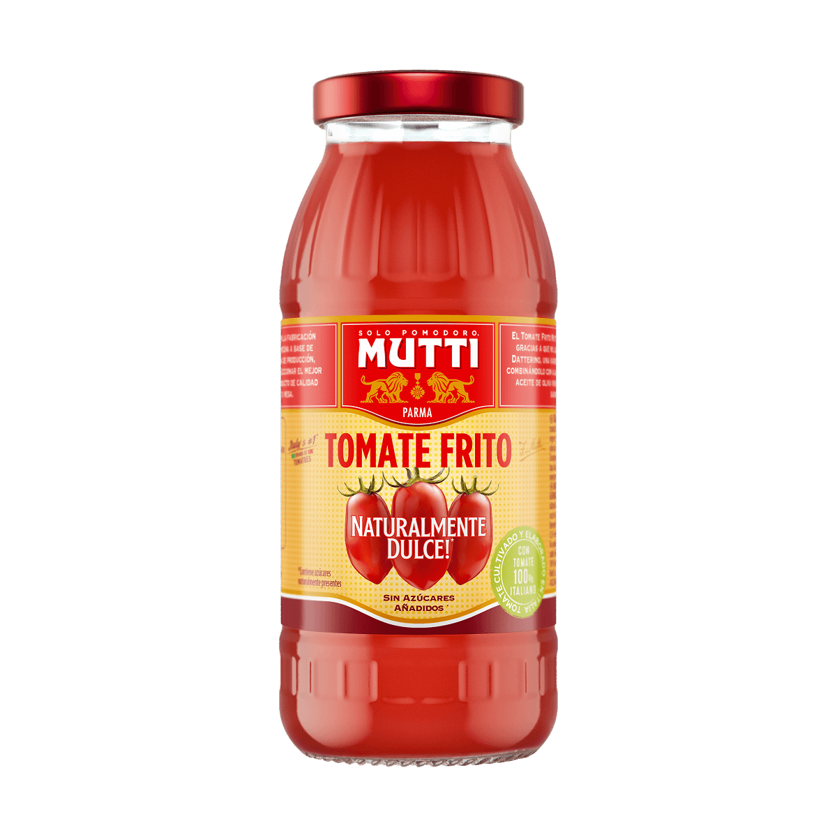Mutti Tomate Frito in a 300g glass jar