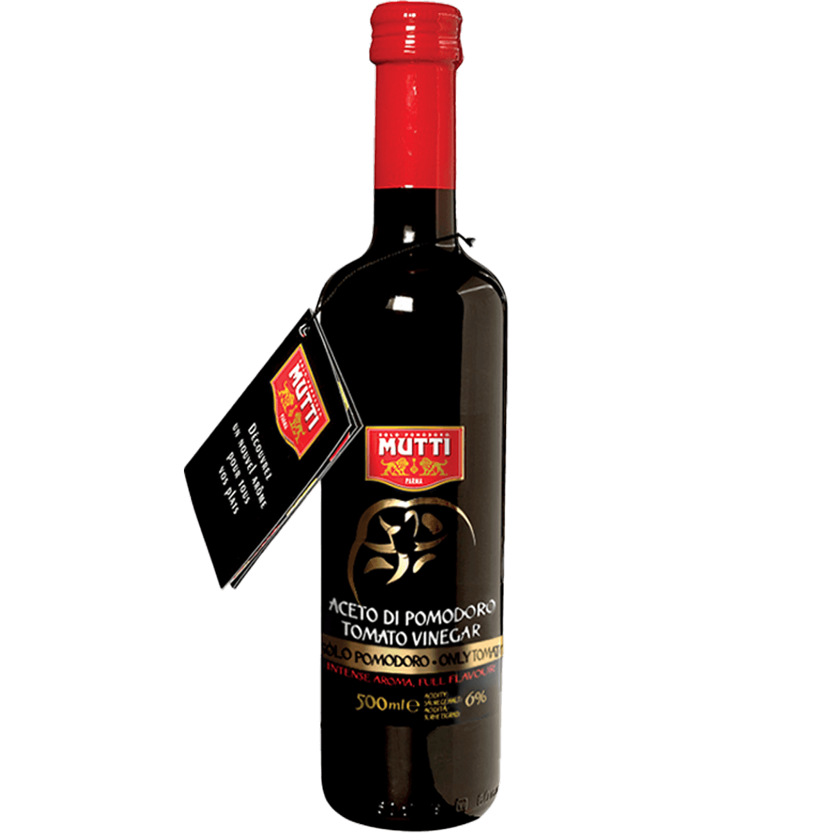 Mutti Tomato Vinegar in a 500ml glass bottle