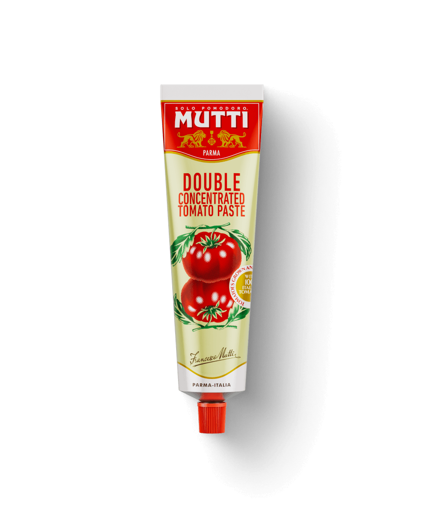 Mutti Double Concentrated Tomato Paste in a tube