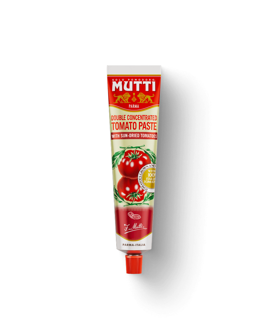 Mutti Double Concentrated Tomato Paste with Sundried Tomatoes in a tube