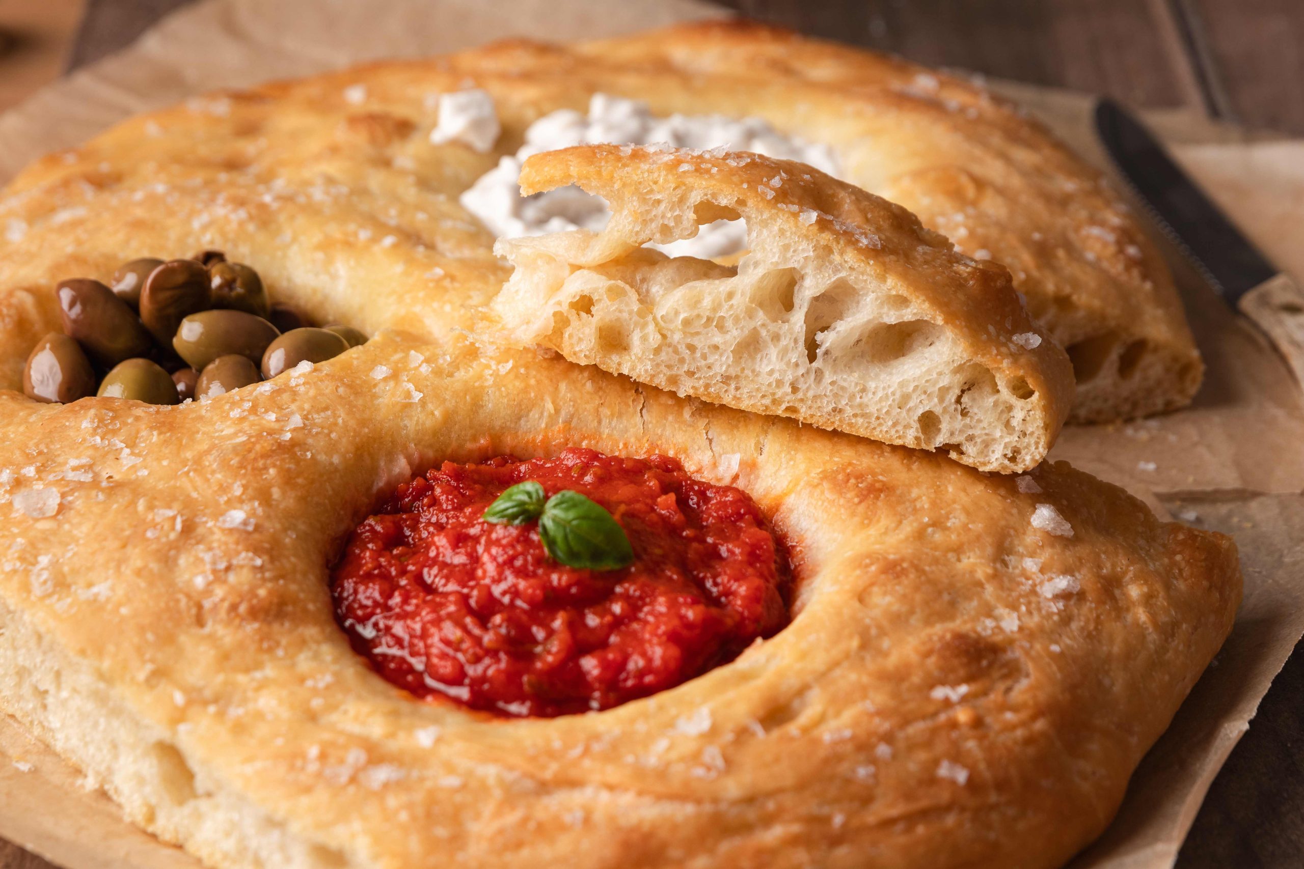 Focaccia Charcuterie Board
