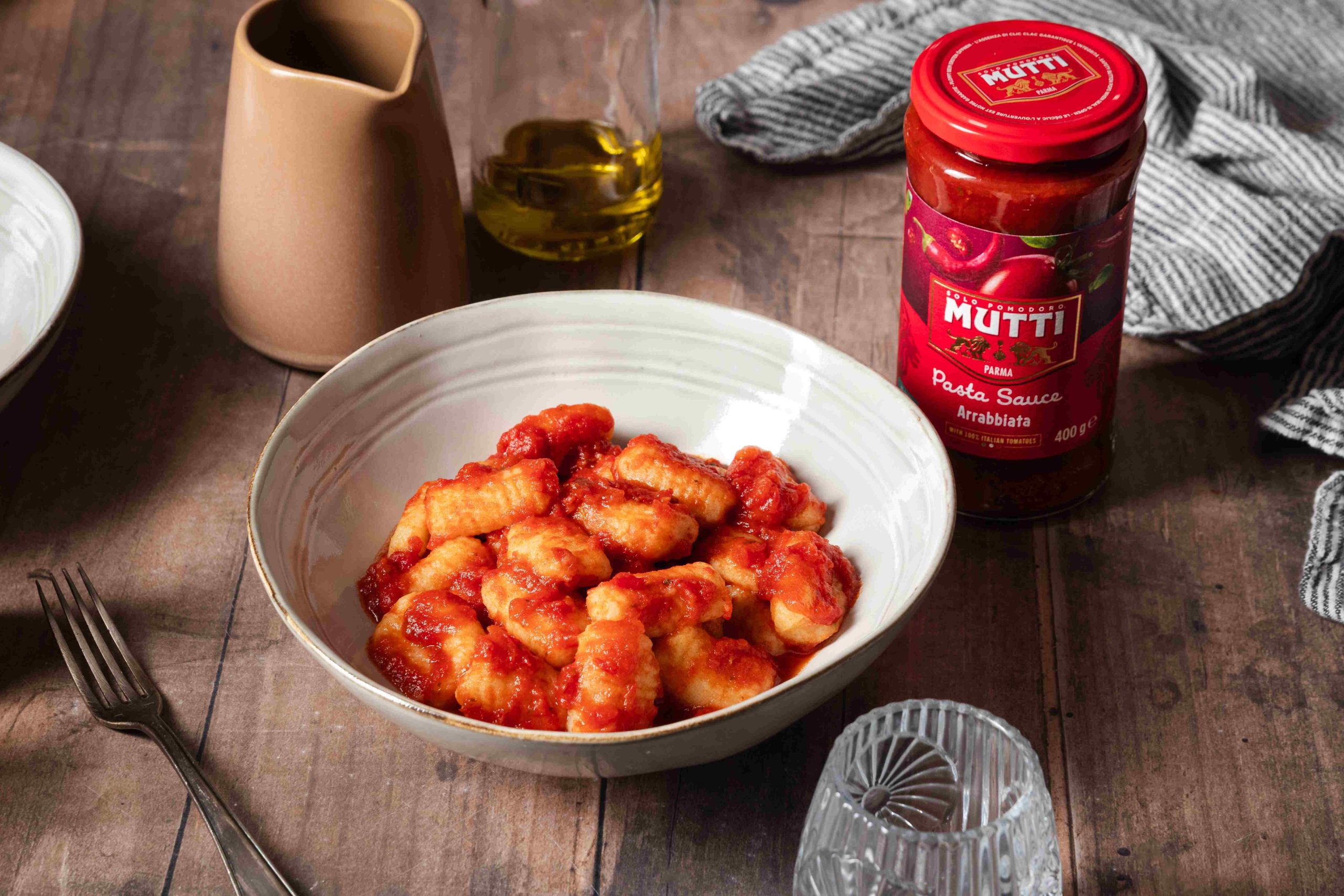 Spicy tomato gnocchi