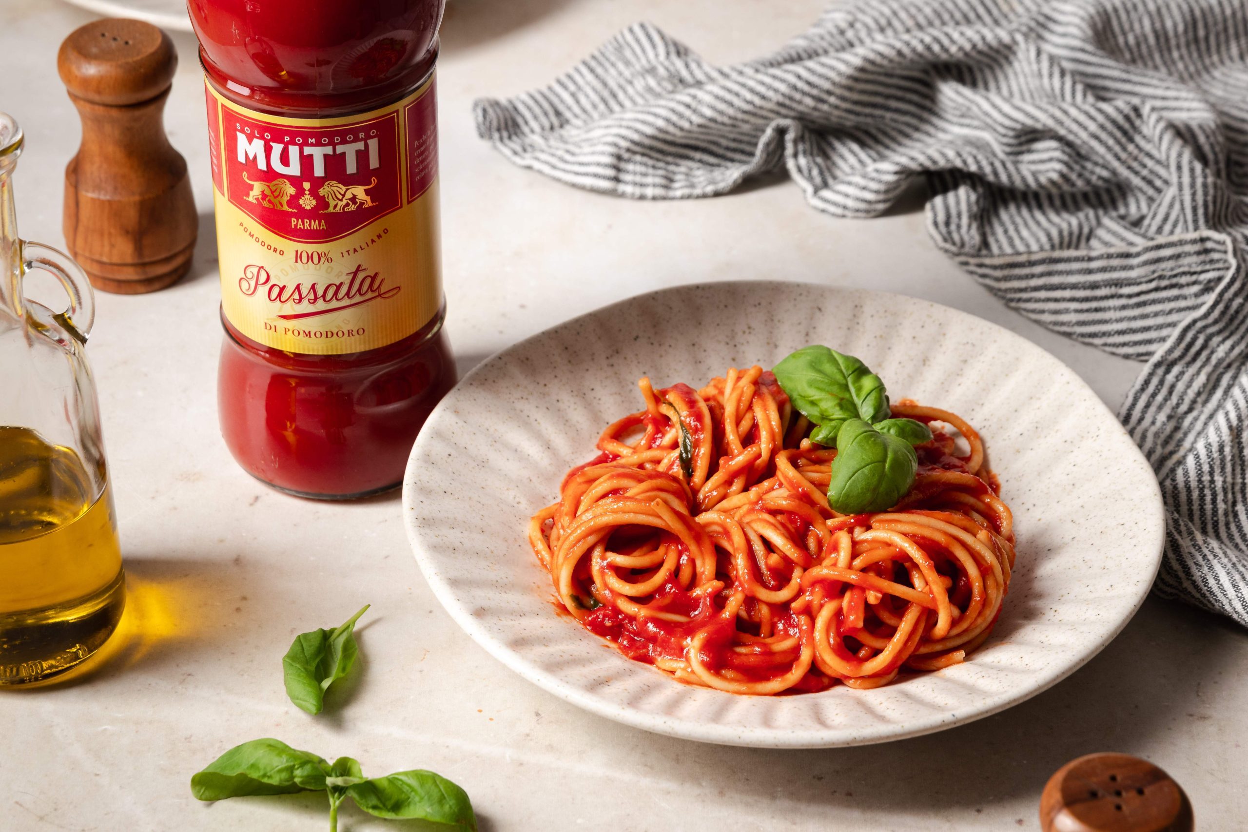 Italian Spaghetti with Tomato Sauce