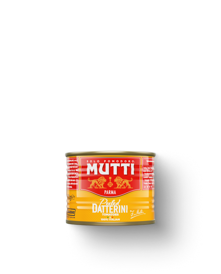 Mutti Peeled Datterini Tomatoes in a 210g can