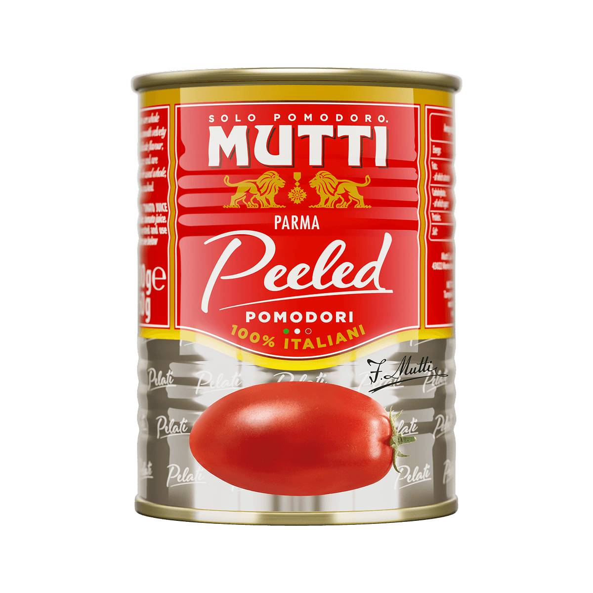 Mutti Whole Peeled Tomatoes in a 400g can